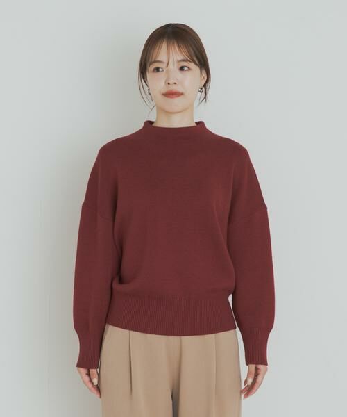 URBAN RESEARCH DOORS / アーバンリサーチ ドアーズ ニット・セーター | 『蓄熱』ボトルネックKNITプルオーバー | 詳細8