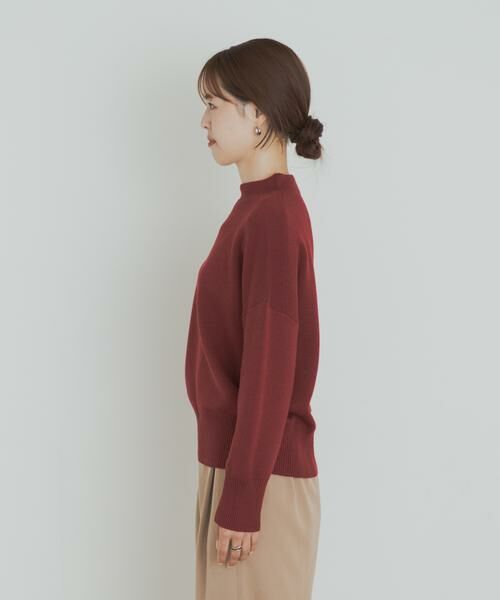 URBAN RESEARCH DOORS / アーバンリサーチ ドアーズ ニット・セーター | 『蓄熱』ボトルネックKNITプルオーバー | 詳細9