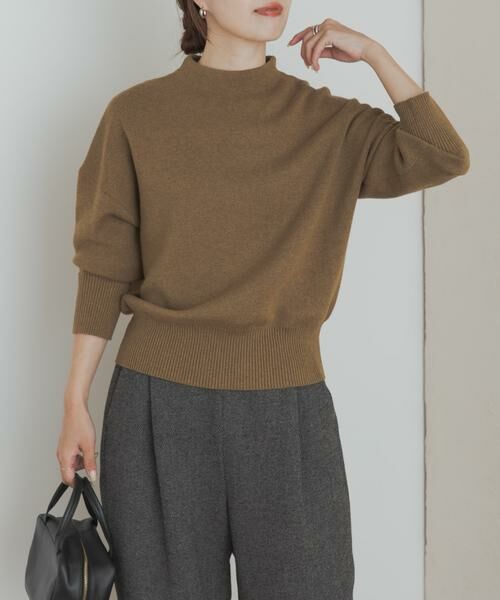 URBAN RESEARCH DOORS / アーバンリサーチ ドアーズ ニット・セーター | 『蓄熱』ボトルネックKNITプルオーバー | 詳細13