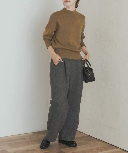 URBAN RESEARCH DOORS / アーバンリサーチ ドアーズ ニット・セーター | 『蓄熱』ボトルネックKNITプルオーバー | 詳細15