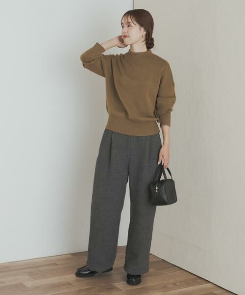 URBAN RESEARCH DOORS / アーバンリサーチ ドアーズ ニット・セーター | 『蓄熱』ボトルネックKNITプルオーバー | 詳細19