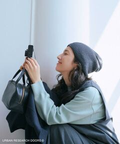 URBAN RESEARCH DOORS / アーバンリサーチ ドアーズ ニット・セーター | 『仁村紗和さん着用』『UR TECH 200日ニット』スウェットライクプルオーバー
