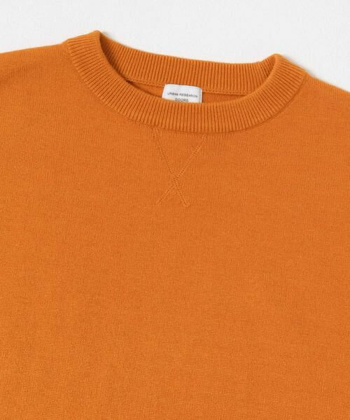 URBAN RESEARCH DOORS / アーバンリサーチ ドアーズ ニット・セーター | 『仁村紗和さん着用』『UR TECH 200日ニット』スウェットライクプルオーバー | 詳細19