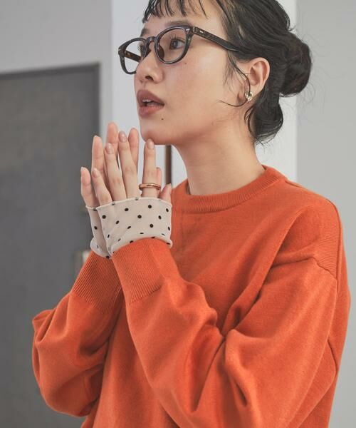 URBAN RESEARCH DOORS / アーバンリサーチ ドアーズ ニット・セーター | 『仁村紗和さん着用』『UR TECH 200日ニット』スウェットライクプルオーバー | 詳細14