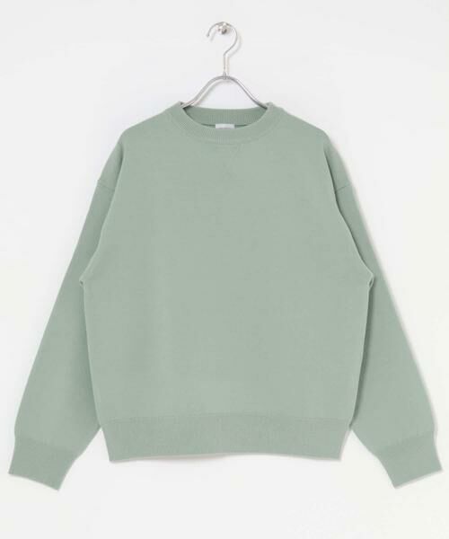 URBAN RESEARCH DOORS / アーバンリサーチ ドアーズ ニット・セーター | 『仁村紗和さん着用』『UR TECH 200日ニット』スウェットライクプルオーバー | 詳細27