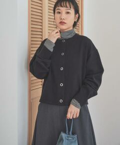 URBAN RESEARCH DOORS / アーバンリサーチ ドアーズ カーディガン・ボレロ | 『仁村紗和さん着用』『UR TECH 200日ニット』リングドットカーディガン