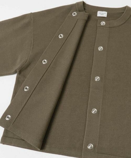 URBAN RESEARCH DOORS / アーバンリサーチ ドアーズ カーディガン・ボレロ | 『仁村紗和さん着用』『UR TECH 200日ニット』リングドットカーディガン | 詳細15