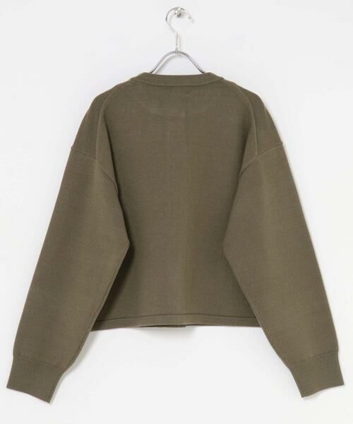 URBAN RESEARCH DOORS / アーバンリサーチ ドアーズ カーディガン・ボレロ | 『仁村紗和さん着用』『UR TECH 200日ニット』リングドットカーディガン | 詳細16