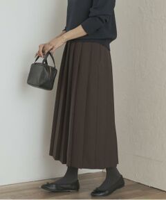 URBAN RESEARCH DOORS / アーバンリサーチ ドアーズ スカート | 『UR TECH SMOOTHLUXE』片ヒダプリーツスカート