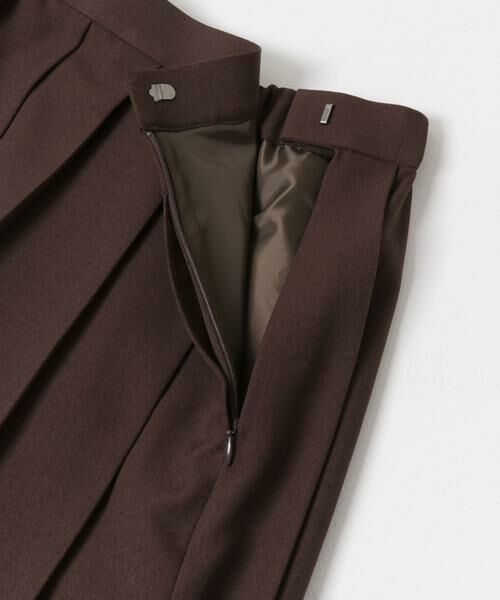 URBAN RESEARCH DOORS / アーバンリサーチ ドアーズ スカート | 『UR TECH SMOOTHLUXE』片ヒダプリーツスカート | 詳細13