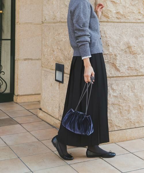 URBAN RESEARCH DOORS / アーバンリサーチ ドアーズ スカート | 『UR TECH SMOOTHLUXE』片ヒダプリーツスカート | 詳細22