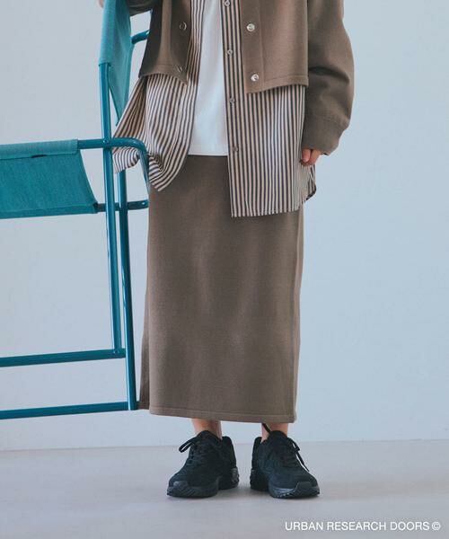 URBAN RESEARCH DOORS / アーバンリサーチ ドアーズ スカート | 『仁村紗和さん着用』『UR TECH 200日ニット』ストレートスカート | 詳細2