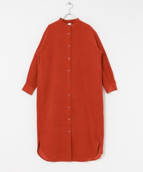 URBAN RESEARCH DOORS / アーバンリサーチ ドアーズ ワンピース | 『WEB/一部店舗限定カラー』『UR TECH』コーデュロイシャツワンピース | 詳細10