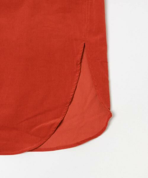 URBAN RESEARCH DOORS / アーバンリサーチ ドアーズ ワンピース | 『WEB/一部店舗限定カラー』『UR TECH』コーデュロイシャツワンピース | 詳細12