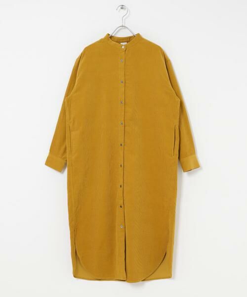 URBAN RESEARCH DOORS / アーバンリサーチ ドアーズ ワンピース | 『WEB/一部店舗限定カラー』『UR TECH』コーデュロイシャツワンピース | 詳細26