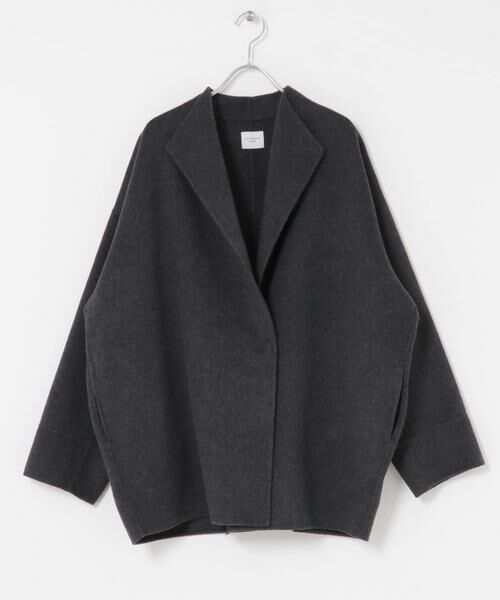 URBAN RESEARCH DOORS / アーバンリサーチ ドアーズ その他アウター | ウールリバーミドルガウンコート | 詳細8