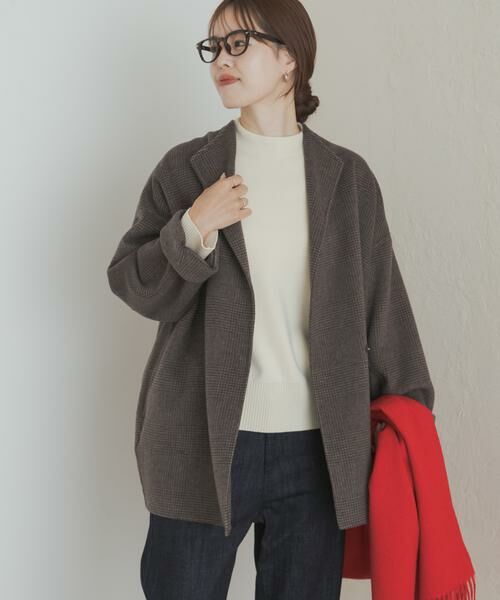 URBAN RESEARCH DOORS / アーバンリサーチ ドアーズ その他アウター | ウールリバーミドルガウンコート | 詳細10