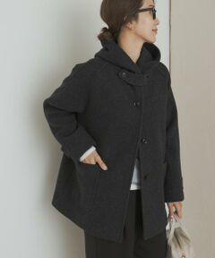 URBAN RESEARCH DOORS / アーバンリサーチ ドアーズ その他アウター | エアリーウールフードコート