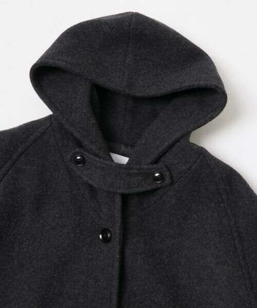 URBAN RESEARCH DOORS / アーバンリサーチ ドアーズ その他アウター | エアリーウールフードコート | 詳細9