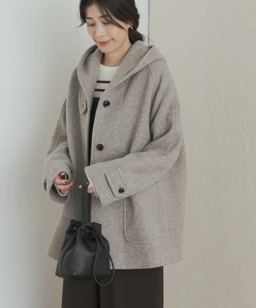 エアリーウールフードコート （その他アウター）｜URBAN RESEARCH