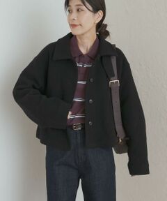 URBAN RESEARCH DOORS / アーバンリサーチ ドアーズ その他アウター | 中綿ウールショートコート