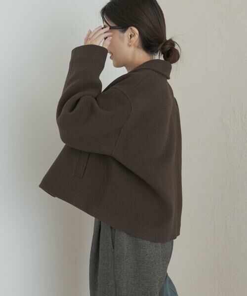 URBAN RESEARCH DOORS / アーバンリサーチ ドアーズ その他アウター | 中綿ウールショートコート | 詳細3