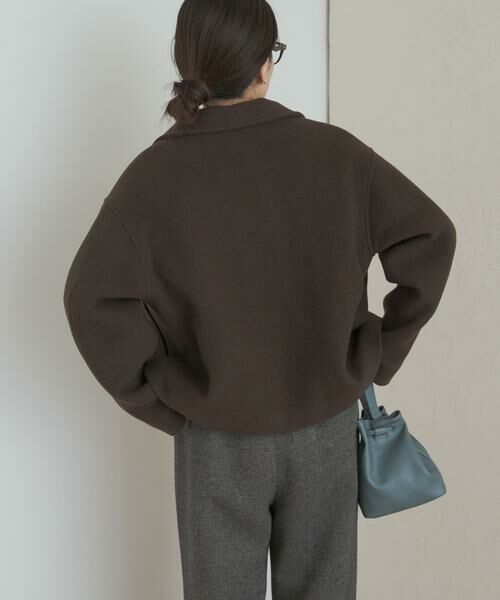 URBAN RESEARCH DOORS / アーバンリサーチ ドアーズ その他アウター | 中綿ウールショートコート | 詳細4