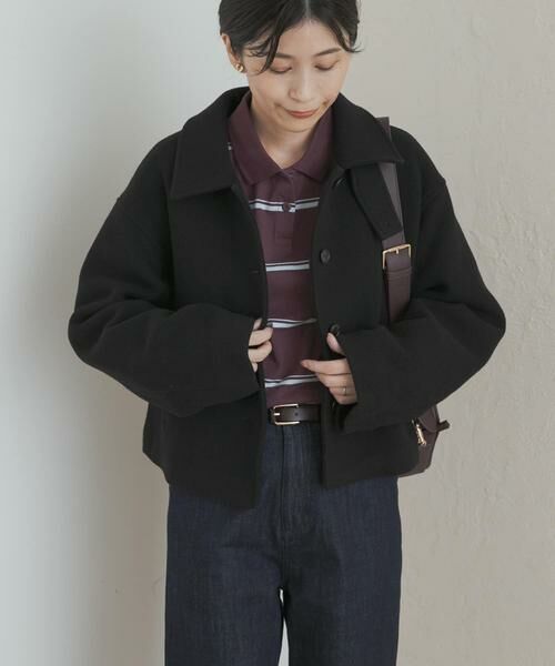 URBAN RESEARCH DOORS / アーバンリサーチ ドアーズ その他アウター | 中綿ウールショートコート | 詳細18