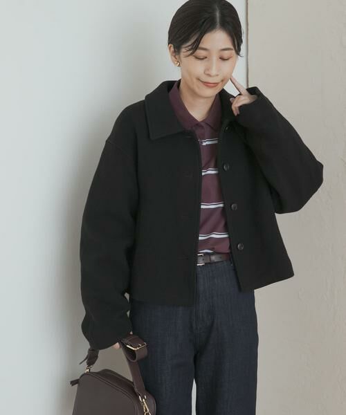 URBAN RESEARCH DOORS / アーバンリサーチ ドアーズ その他アウター | 中綿ウールショートコート | 詳細20