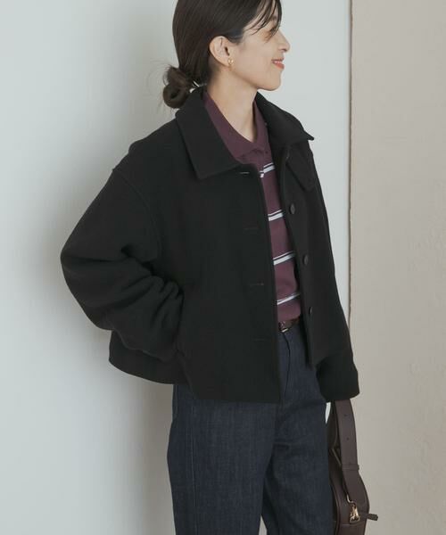 URBAN RESEARCH DOORS / アーバンリサーチ ドアーズ その他アウター | 中綿ウールショートコート | 詳細21