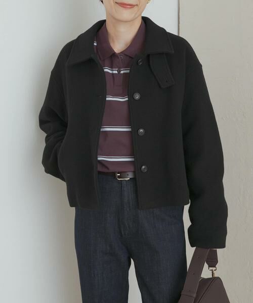 URBAN RESEARCH DOORS / アーバンリサーチ ドアーズ その他アウター | 中綿ウールショートコート | 詳細22