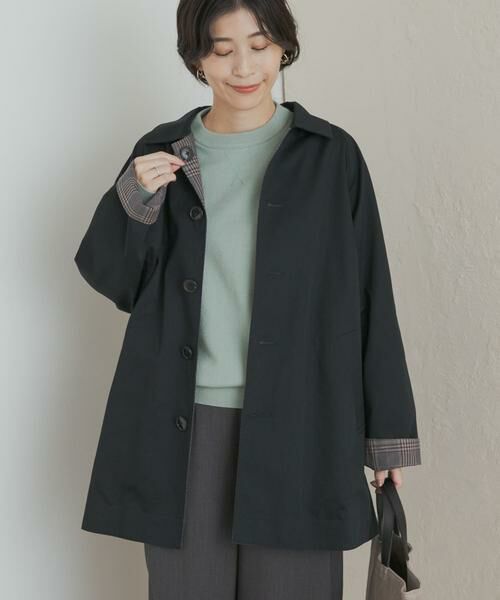 URBAN RESEARCH DOORS / アーバンリサーチ ドアーズ ステンカラーコート | リバーシブルステンカラーコート | 詳細2
