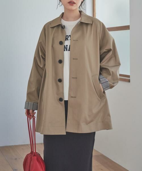 URBAN RESEARCH DOORS / アーバンリサーチ ドアーズ ステンカラーコート | リバーシブルステンカラーコート | 詳細16