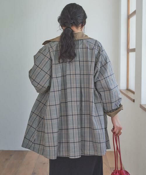 URBAN RESEARCH DOORS / アーバンリサーチ ドアーズ ステンカラーコート | リバーシブルステンカラーコート | 詳細21