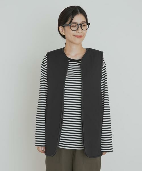 URBAN RESEARCH DOORS / アーバンリサーチ ドアーズ その他アウター | リバーシブルボアベスト | 詳細11