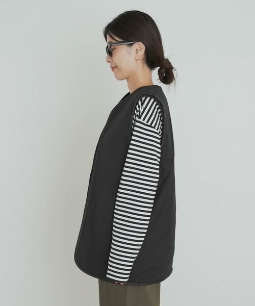 URBAN RESEARCH DOORS / アーバンリサーチ ドアーズ その他アウター | リバーシブルボアベスト | 詳細12