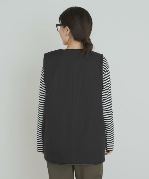 URBAN RESEARCH DOORS / アーバンリサーチ ドアーズ その他アウター | リバーシブルボアベスト | 詳細13