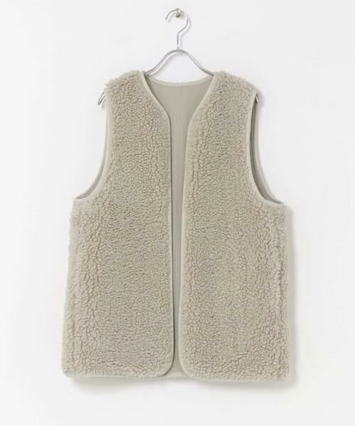 URBAN RESEARCH DOORS / アーバンリサーチ ドアーズ その他アウター | リバーシブルボアベスト | 詳細27
