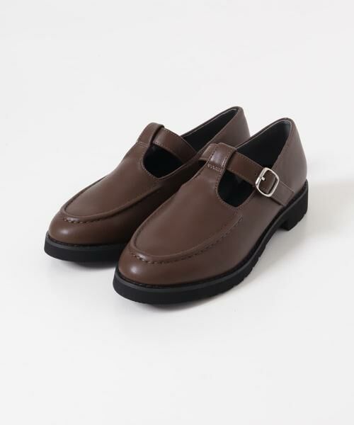 URBAN RESEARCH DOORS / アーバンリサーチ ドアーズ フラットシューズ | Tストラップローファー | 詳細1