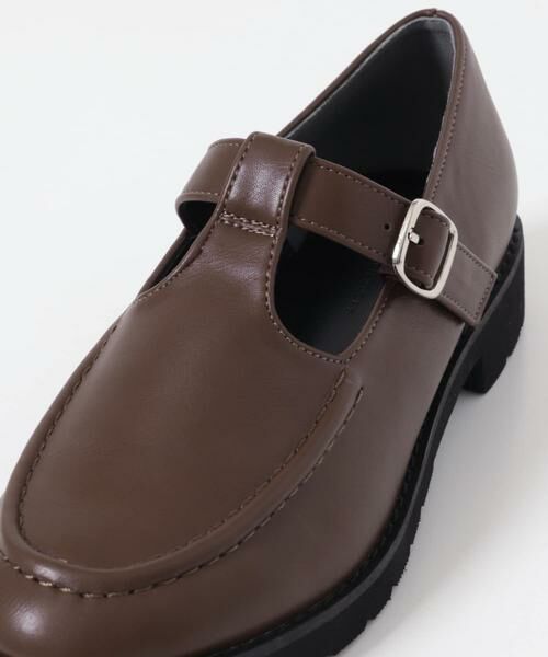 URBAN RESEARCH DOORS / アーバンリサーチ ドアーズ フラットシューズ | Tストラップローファー | 詳細2