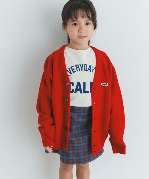 URBAN RESEARCH DOORS / アーバンリサーチ ドアーズ カーディガン・ボレロ | 『別注』PENNEYS×DOORS　THE FOX Vネックカーディガン(KIDS) | 詳細1
