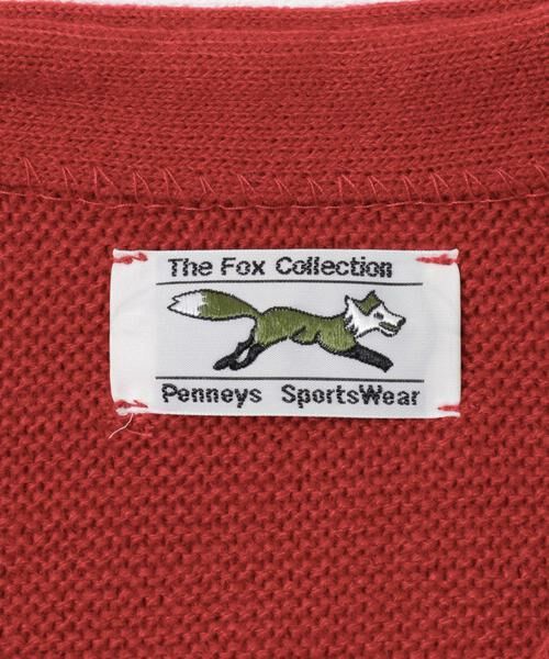 URBAN RESEARCH DOORS / アーバンリサーチ ドアーズ カーディガン・ボレロ | 『別注』PENNEYS×DOORS　THE FOX Vネックカーディガン(KIDS) | 詳細13