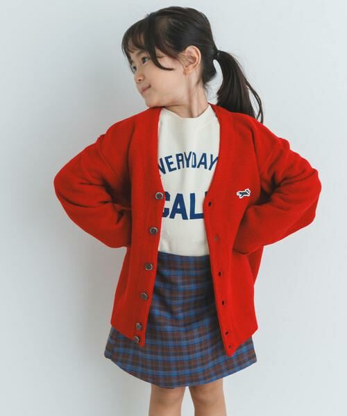 URBAN RESEARCH DOORS / アーバンリサーチ ドアーズ カーディガン・ボレロ | 『別注』PENNEYS×DOORS　THE FOX Vネックカーディガン(KIDS) | 詳細3