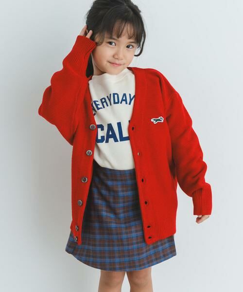 URBAN RESEARCH DOORS / アーバンリサーチ ドアーズ カーディガン・ボレロ | 『別注』PENNEYS×DOORS　THE FOX Vネックカーディガン(KIDS) | 詳細4