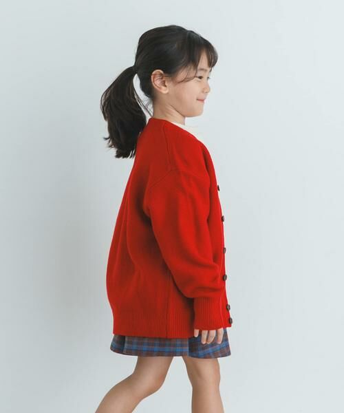 URBAN RESEARCH DOORS / アーバンリサーチ ドアーズ カーディガン・ボレロ | 『別注』PENNEYS×DOORS　THE FOX Vネックカーディガン(KIDS) | 詳細5