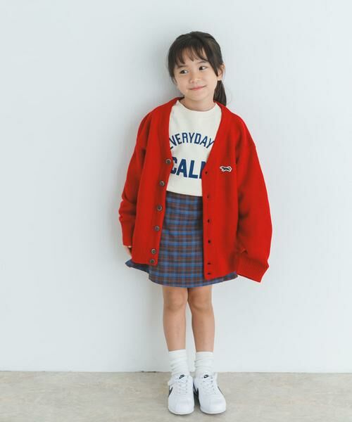 URBAN RESEARCH DOORS / アーバンリサーチ ドアーズ カーディガン・ボレロ | 『別注』PENNEYS×DOORS　THE FOX Vネックカーディガン(KIDS) | 詳細6