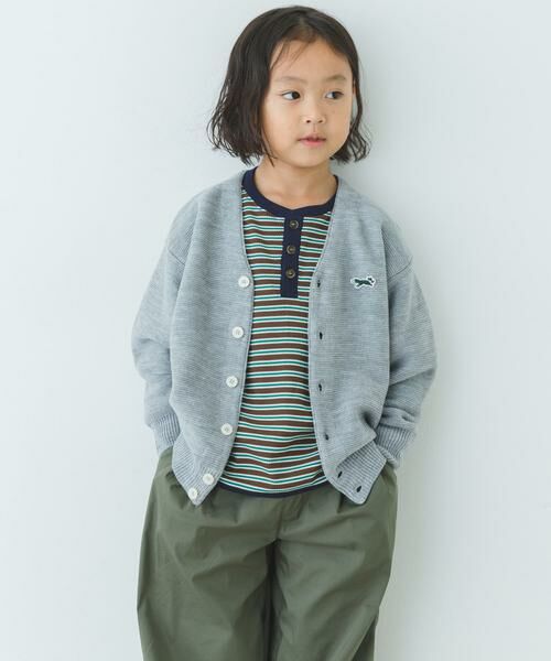 URBAN RESEARCH DOORS / アーバンリサーチ ドアーズ カーディガン・ボレロ | 『別注』PENNEYS×DOORS　THE FOX Vネックカーディガン(KIDS) | 詳細27