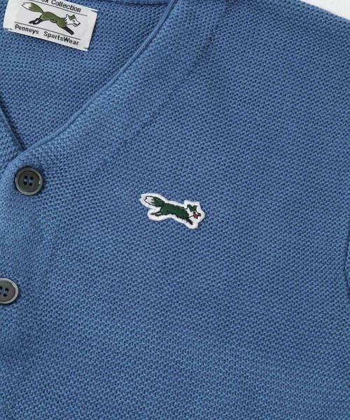 URBAN RESEARCH DOORS / アーバンリサーチ ドアーズ カーディガン・ボレロ | 『WEB/一部店舗限定』『別注』PENNEYS×DOORS　THE FOX Vネックカーディガン(KIDS) | 詳細9