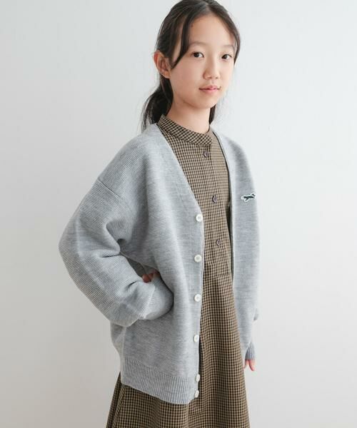 URBAN RESEARCH DOORS / アーバンリサーチ ドアーズ カーディガン・ボレロ | 『WEB/一部店舗限定』『別注』PENNEYS×DOORS　THE FOX Vネックカーディガン(KIDS) | 詳細15