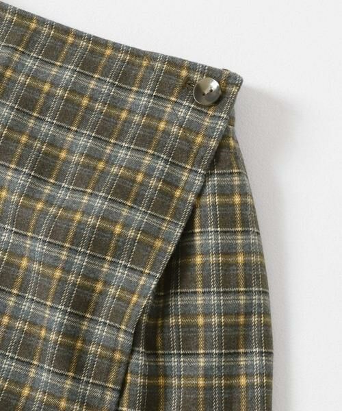 URBAN RESEARCH DOORS / アーバンリサーチ ドアーズ パンツ | 『WEB/一部店舗限定サイズ』チェックラップキュロット(KIDS) | 詳細14